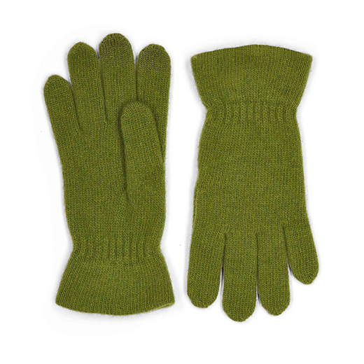 Green gloves