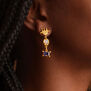 Moonstone elephant earrings by Ruby Jack