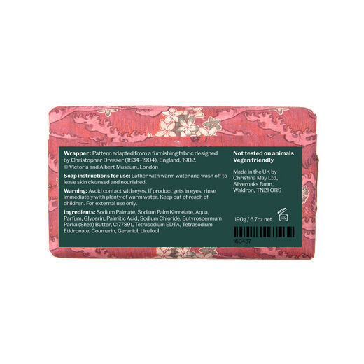 V&A cherry blossom and spice soap