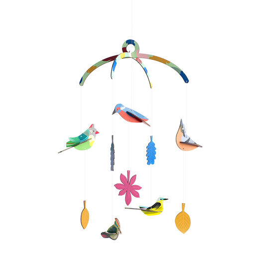 Mobile garden birds