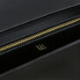 Art Deco leather cross-body bag
