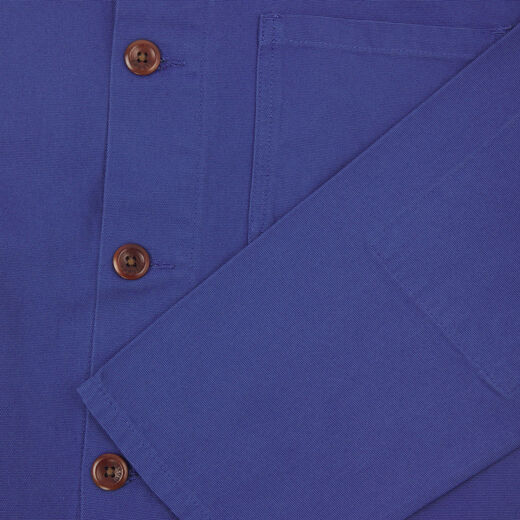 Deep blue overshirt for life by Uskees - L