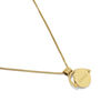 Jungle + Drum & Bass spinner necklace by Hoops & Chains