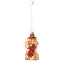 Glass spaniel Christmas decoration