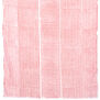 Red and white stripe scarf