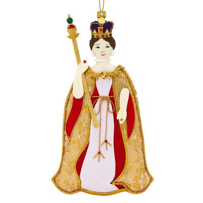 Queen Victoria coronation decoration