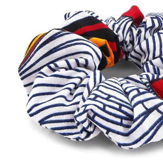 Ewa wax print cotton scrunchie