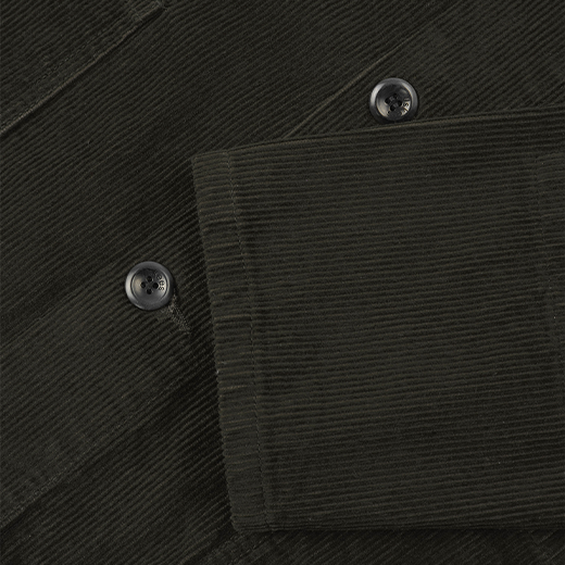 Green overshirt for life by Uskees