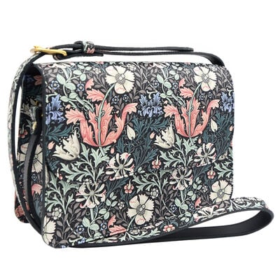 William Morris Compton Leather Cross-Body Tote Bag