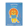 Learn to sew wooden kit - Lion