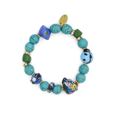 Beaded bracelet by Katerina Psoma