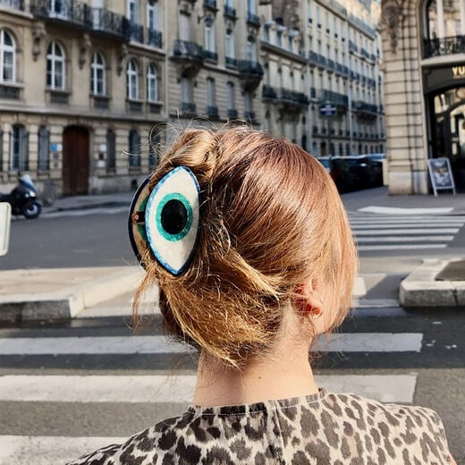 Evil eye hair claw