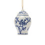 Porcelain jar Christmas decoration