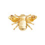 Honey bee brooch by Fable England