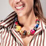 Tutti frutti bead necklace by Katerina Psoma