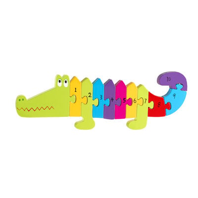 Counting crocodile puzzle