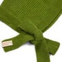 Green merino lambswool bonnet