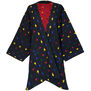 Reversible black ikat jacket