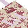 Marie Antoinette Style pastel pink tote bag