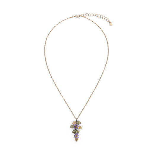 Giverny waterlily pendant necklace by Michael Michaud