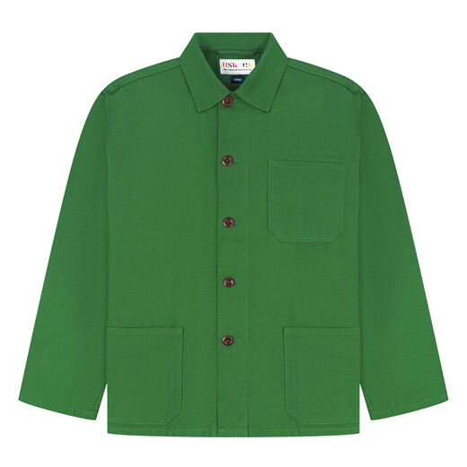 Mint green overshirt for life by Uskees - L
