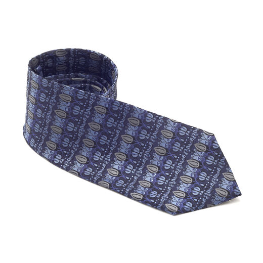 C.F.A. Voysey The Owl silk tie
