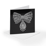 White envelope included