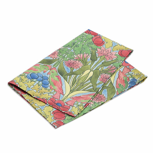 Kathleen Kersey Parrots tea towel