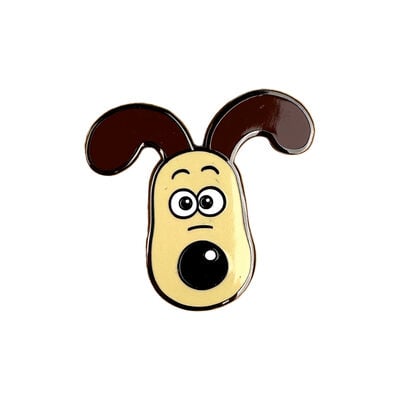 Gromit enamel pin badge