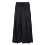Black unisex hakami trousers
