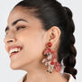 Horse beadwork earrings by Olivia Dar