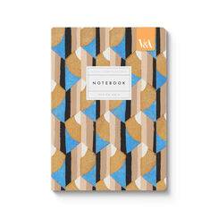Art Deco A5 notebook