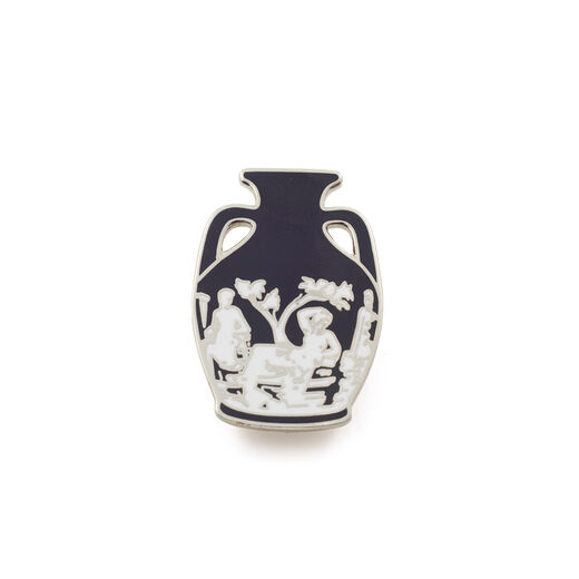 Portland vase enamel badge