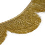 Gold fringe garland