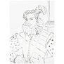 Elizabethan Man print by Luke Edward Hall &ndash; limited edition