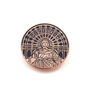 Queen Victoria frieze enamel badge