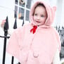 Kitten fluffy cape