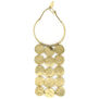 Circle drop collar necklace by Adele Dejak