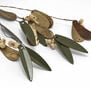Mistletoe metal Christmas decoration