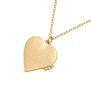 Swallow locket necklace by Fable England