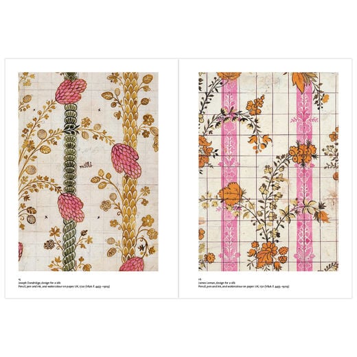 V&A pattern Spitalfields silks new edition