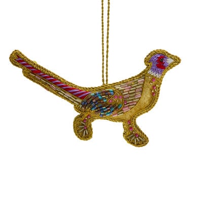 Pheasant Christmas decoration
