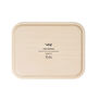 Red leaves serving tray