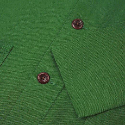 Mint green overshirt for life by Uskees - L