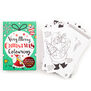 Very Merry Christmas Colouring card pack