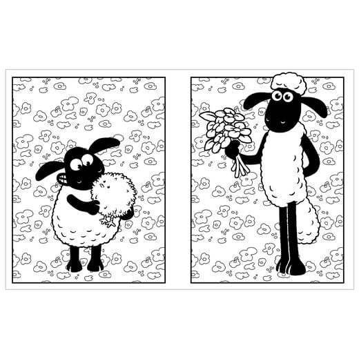 Shaun the Sheep colouring book