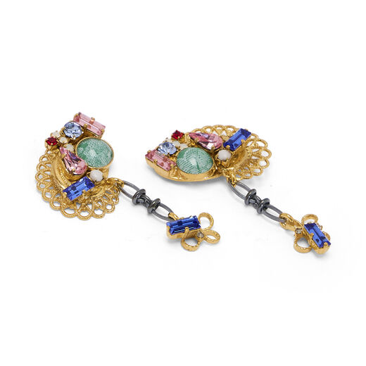 Neo Victoriana filigree earrings by VICKISARGE