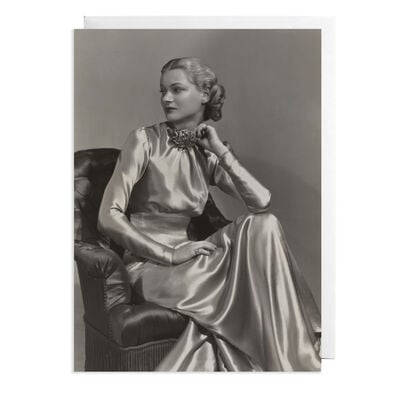 Schiaparelli: Fashion Becomes Art greetings card