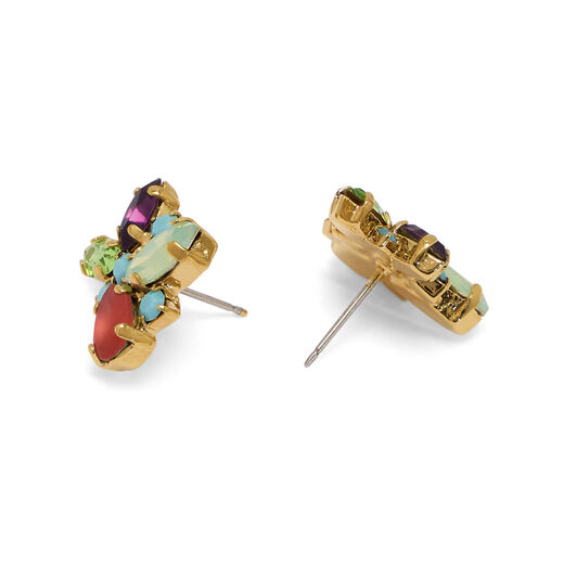 Neo Victoriana cluster stud earrings by VICKISARGE