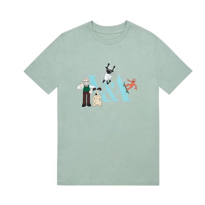 Wallace & Gromit and Friends V&A childrens t-shirt